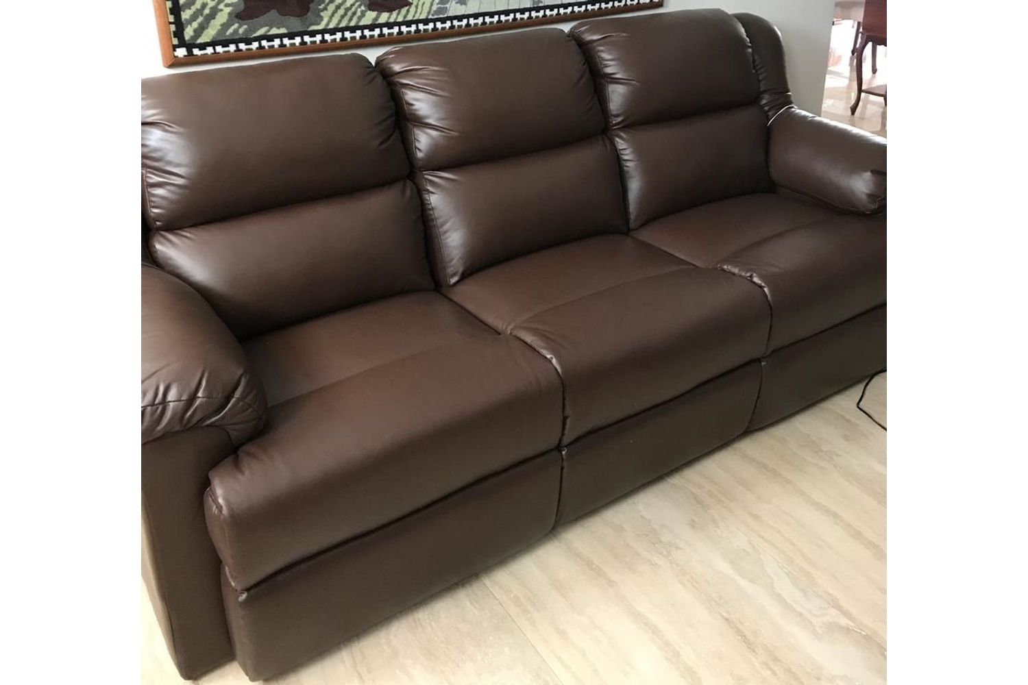 Sofá 3 Lugares Articulado / Reclinável Conforflex 2066 casadecasa